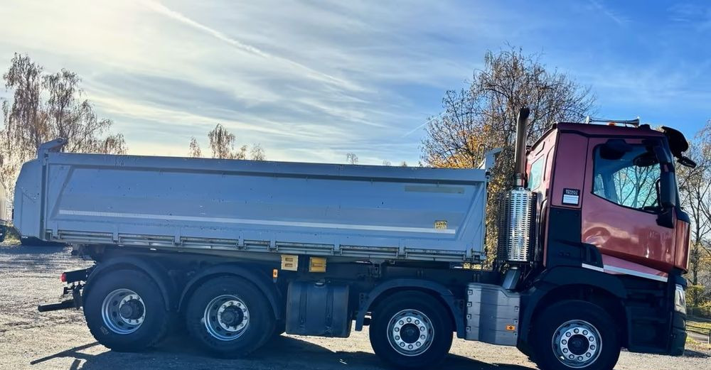 Renault C450 Comfort – 8x4 – Bordmatik – Wywrotka trójstronna - Meiller – ServoTwin – Euro 6 – Tylko 215.704 km !! - Camião basculante: foto 5 Renault C450 Comfort – 8x4 – Bordmatik – Wywrotka trójstronna - Meiller – ServoTwin – Euro 6 – Tylko 215.704 km !! - Camião basculante: foto 5