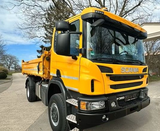 Scania P360 4x4 – Meiller wywrotka trójstronna – Euro 6 – 142.000 km !!!– 2-osobowa kabina - Camião basculante: foto 2 Scania P360 4x4 – Meiller wywrotka trójstronna – Euro 6 – 142.000 km !!!– 2-osobowa kabina - Camião basculante: foto 2