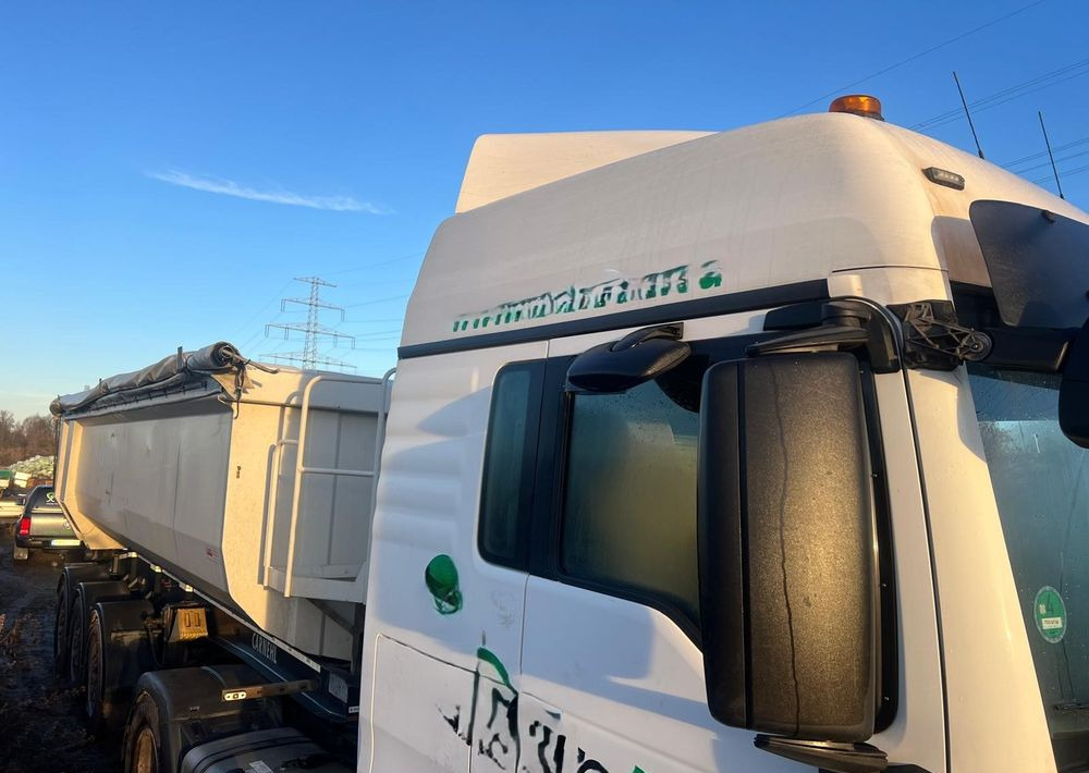 MAN TGX 500 KM (2017) / EURO 6 + Naczepa wywrotka 3-osiowa CARNEHL (2021) / oś podnoszona - Tractor, Semi-reboque basculante: foto 2 MAN TGX 500 KM (2017) / EURO 6 + Naczepa wywrotka 3-osiowa CARNEHL (2021) / oś podnoszona - Tractor, Semi-reboque basculante: foto 2