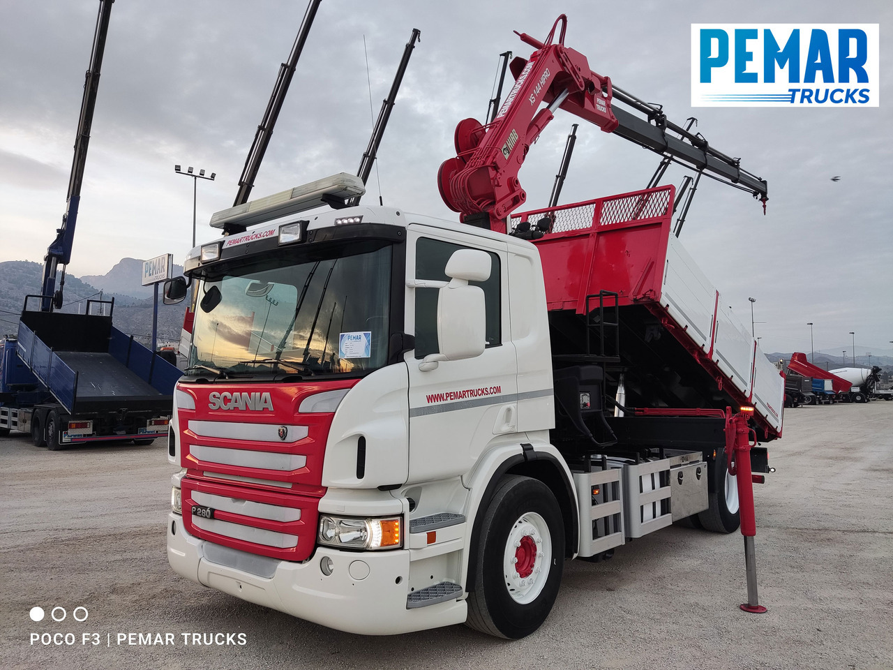 SCANIA P 280 GRUA BASCULANTE 18T EURO 6 - Camião grua: foto 1 SCANIA P 280 GRUA BASCULANTE 18T EURO 6 - Camião grua: foto 1