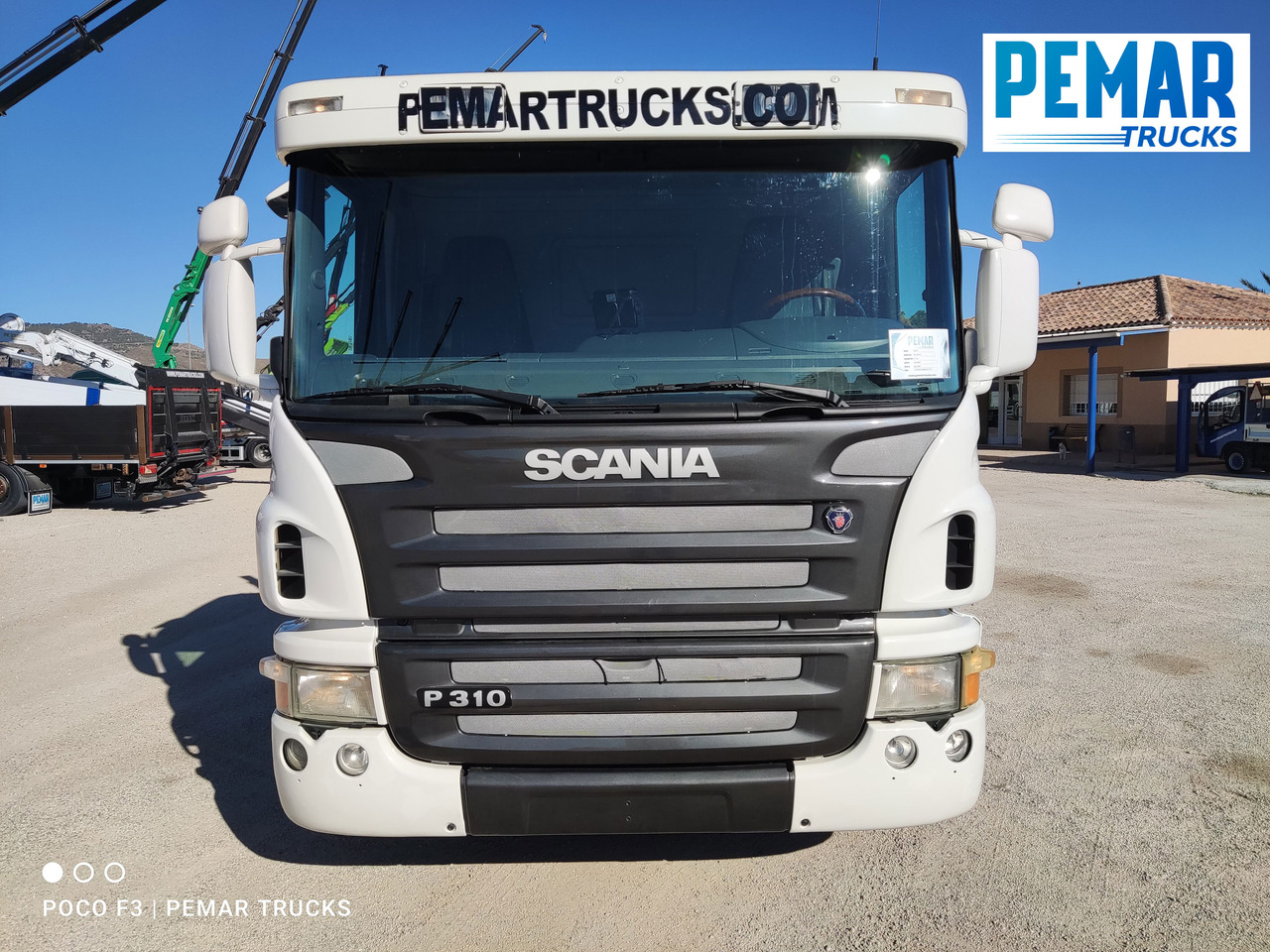 SCANIA P 310 6X2 GRUA CAJA FIJA FASSI F 210 - Camião grua: foto 3 SCANIA P 310 6X2 GRUA CAJA FIJA FASSI F 210 - Camião grua: foto 3