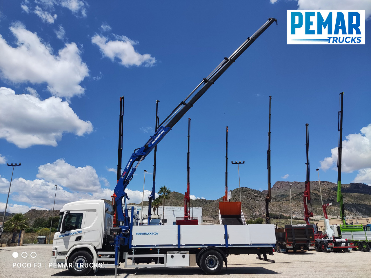 SCANIA P 370 GRUA CAJA FIJA 18T - Camião grua: foto 5 SCANIA P 370 GRUA CAJA FIJA 18T - Camião grua: foto 5