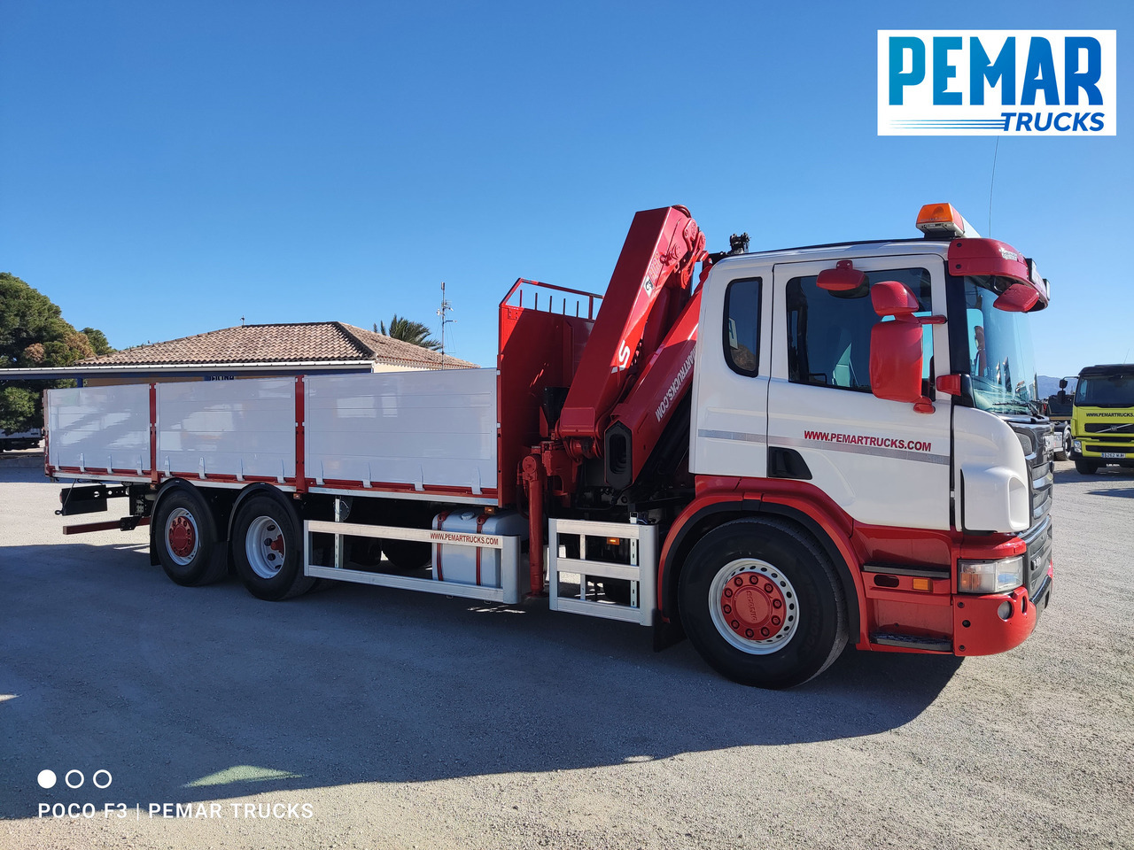 SCANIA P 400 6X2 GRUA CAJA FIJA - Camião grua: foto 5 SCANIA P 400 6X2 GRUA CAJA FIJA - Camião grua: foto 5