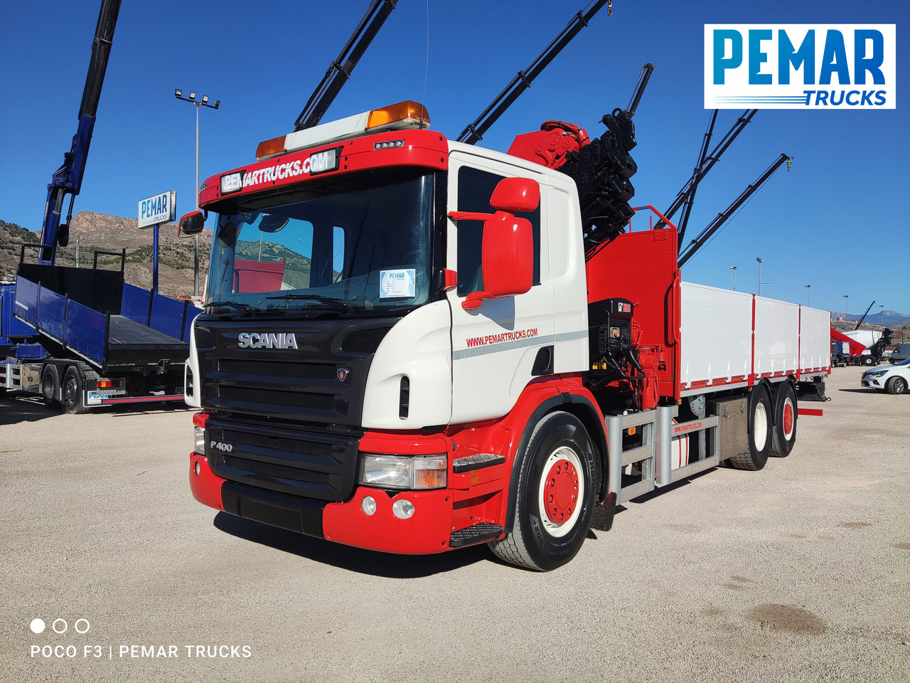 SCANIA P 400 6X2 GRUA CAJA FIJA - Camião grua: foto 2 SCANIA P 400 6X2 GRUA CAJA FIJA - Camião grua: foto 2