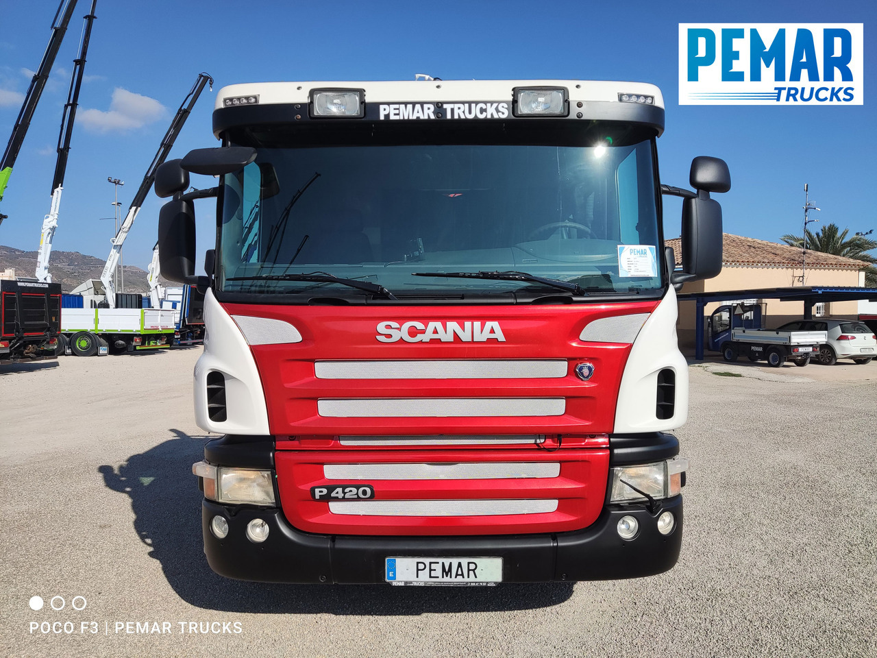 SCANIA P 420 GRUA GANCHO MULTILIFT 6X2 - Camião grua: foto 3 SCANIA P 420 GRUA GANCHO MULTILIFT 6X2 - Camião grua: foto 3