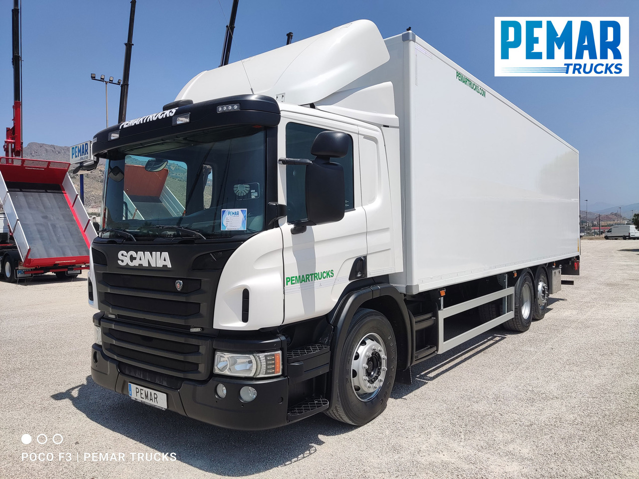 SCANIA P 450 6X2 CAJA CERRADA EURO 6 - Camião furgão: foto 1 SCANIA P 450 6X2 CAJA CERRADA EURO 6 - Camião furgão: foto 1