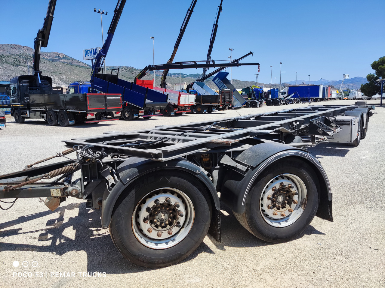 Reboque chassi SCHMITZ CARGOBULL KO36 CHASIS MEGATRAILER 4 ejes: foto 21