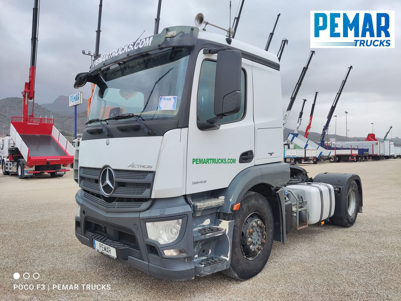 MERCEDES-BENZ ACTROS 1843 CABEZA TRACTORA EQUIPO HIDRAULICO - Tractor: foto 1 MERCEDES-BENZ ACTROS 1843 CABEZA TRACTORA EQUIPO HIDRAULICO - Tractor: foto 1