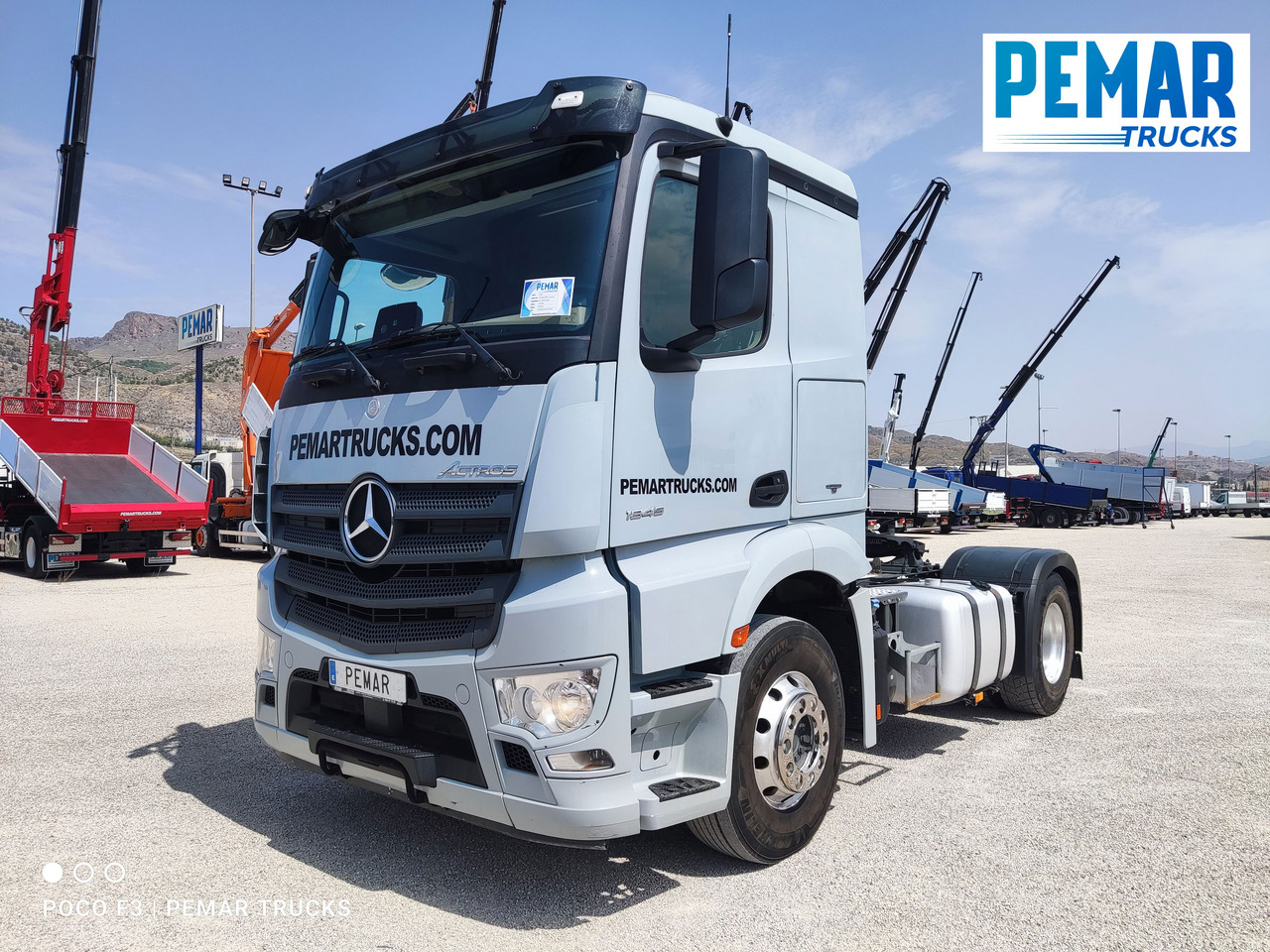 MERCEDES-BENZ ACTROS 1845 TRACTORA EQUIPO HIDRAULICO - Tractor: foto 1 MERCEDES-BENZ ACTROS 1845 TRACTORA EQUIPO HIDRAULICO - Tractor: foto 1