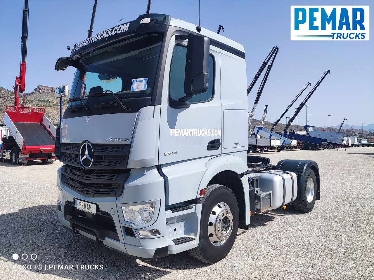 MERCEDES-BENZ ACTROS 1845 TRACTORA EQUIPO HIDRAULICO - Tractor: foto 1 MERCEDES-BENZ ACTROS 1845 TRACTORA EQUIPO HIDRAULICO - Tractor: foto 1