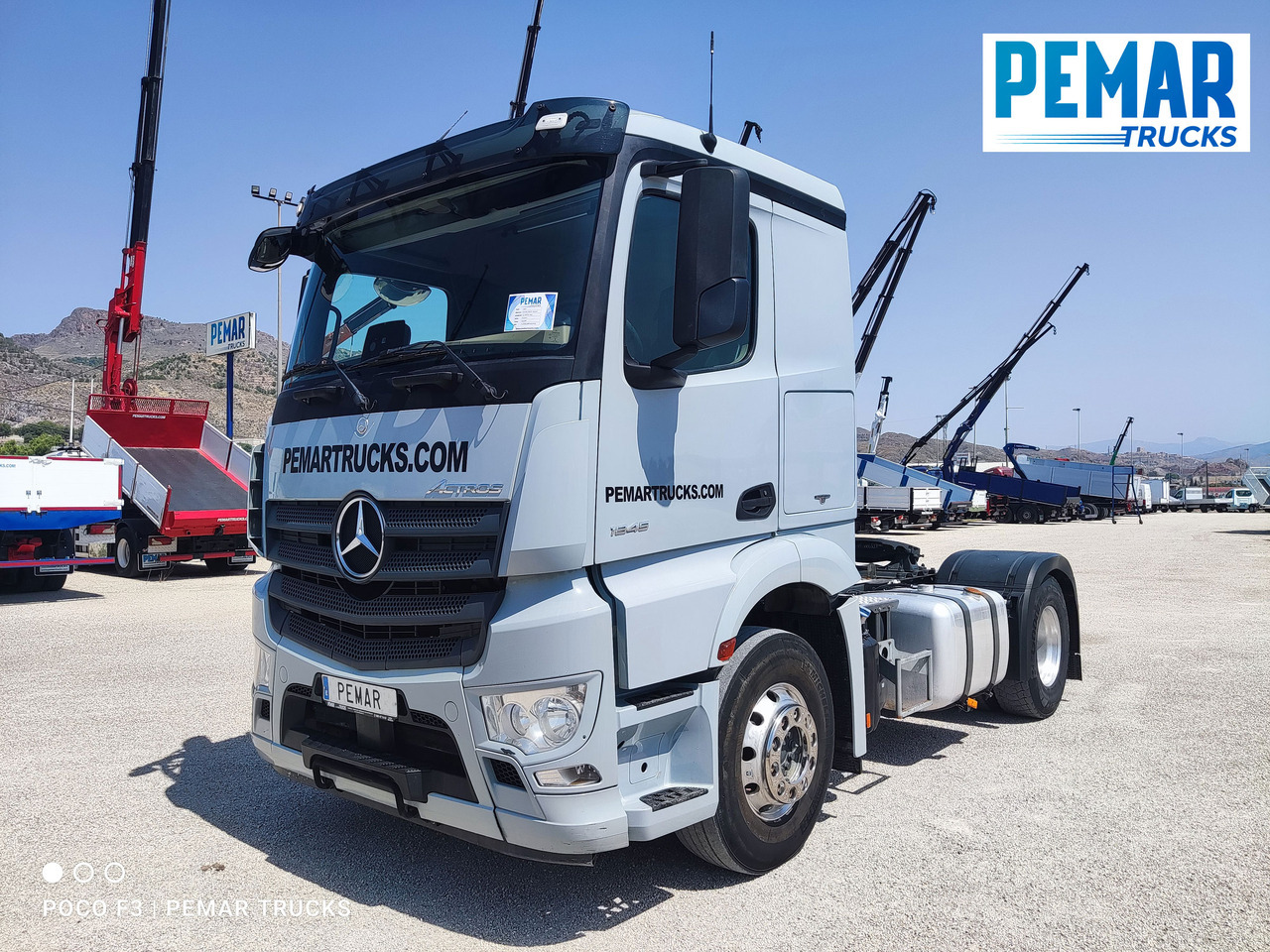 MERCEDES-BENZ ACTROS 1845 TRACTORA EQUIPO HIDRAULICO - Tractor: foto 1 MERCEDES-BENZ ACTROS 1845 TRACTORA EQUIPO HIDRAULICO - Tractor: foto 1