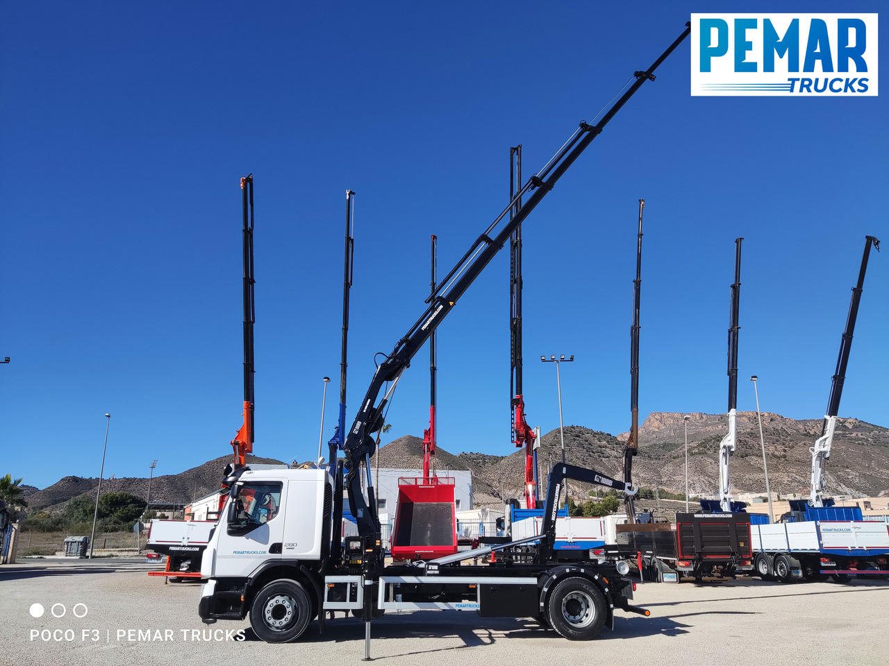 VOLVO FE 280 GRUA MULTILIFT 18T EURO 6 - Camião basculante, Camião grua: foto 5 VOLVO FE 280 GRUA MULTILIFT 18T EURO 6 - Camião basculante, Camião grua: foto 5