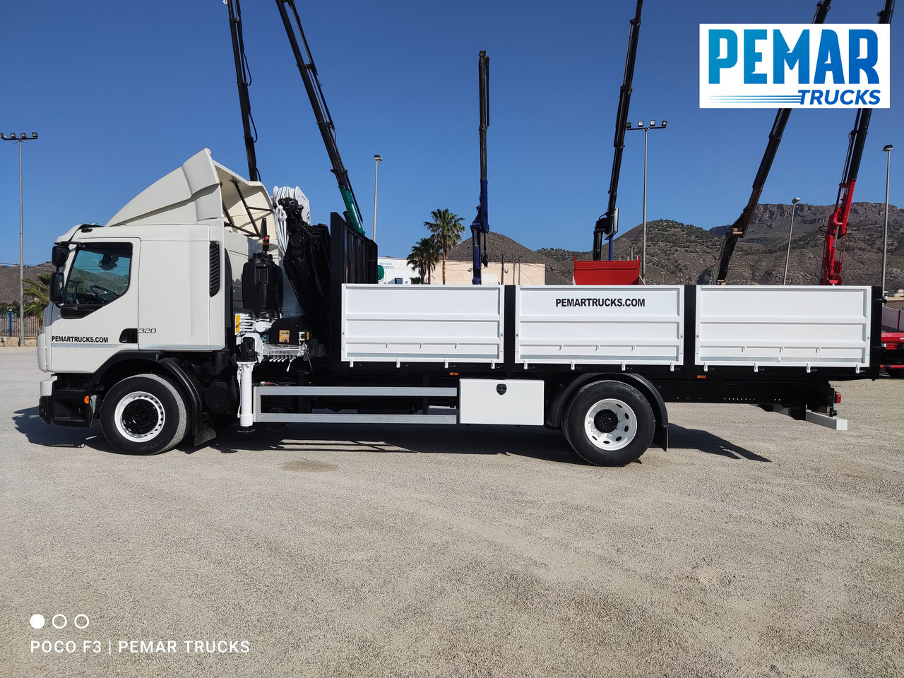 Camião grua VOLVO FE 320 GRUA CAJA FIJA 18T EURO 6: foto 34