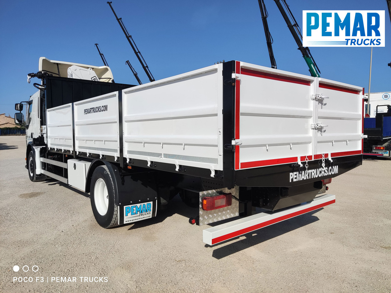 Camião grua VOLVO FE 320 GRUA CAJA FIJA 18T EURO 6: foto 33