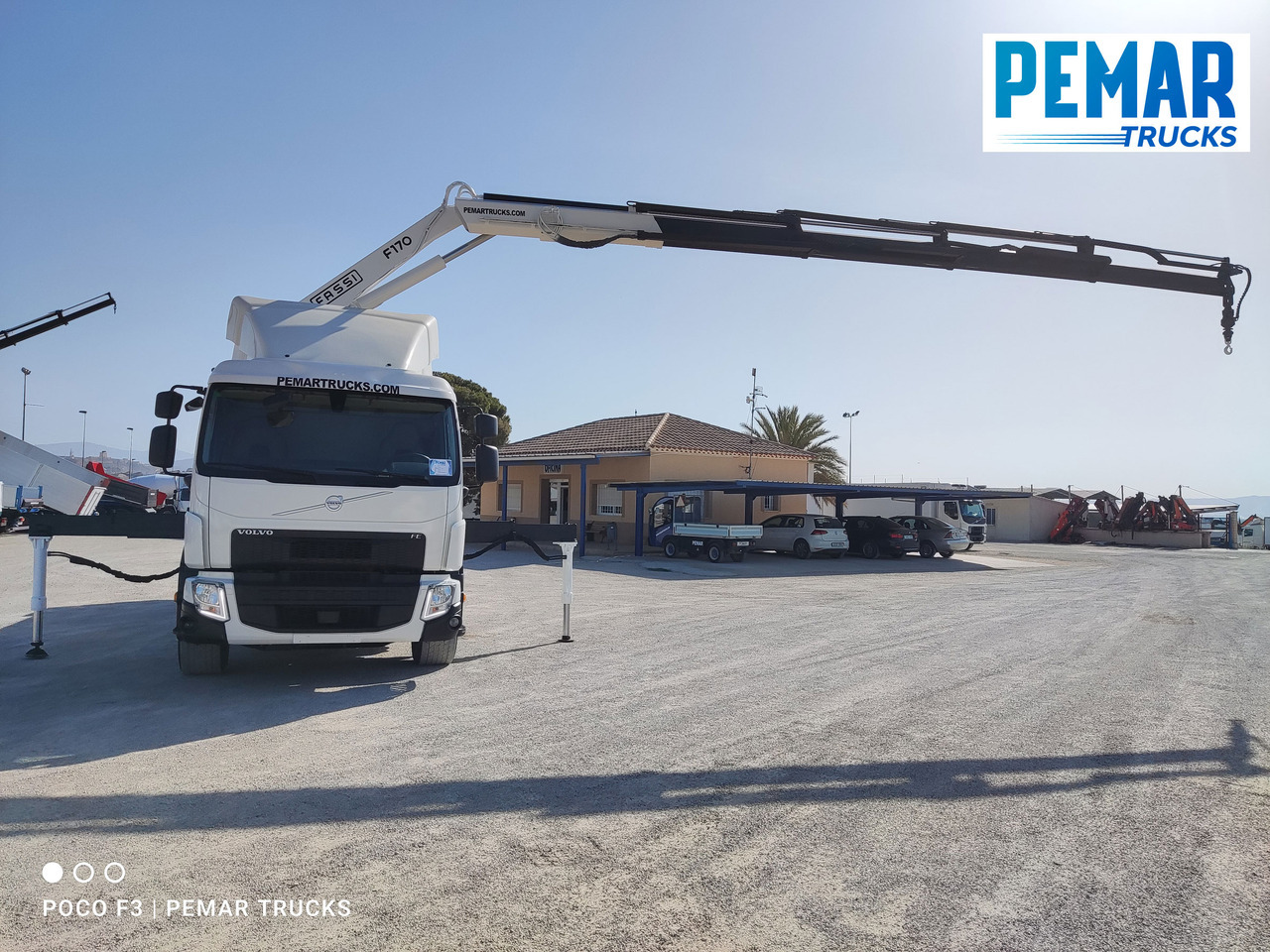 Camião grua VOLVO FE 320 GRUA CAJA FIJA 18T EURO 6: foto 7