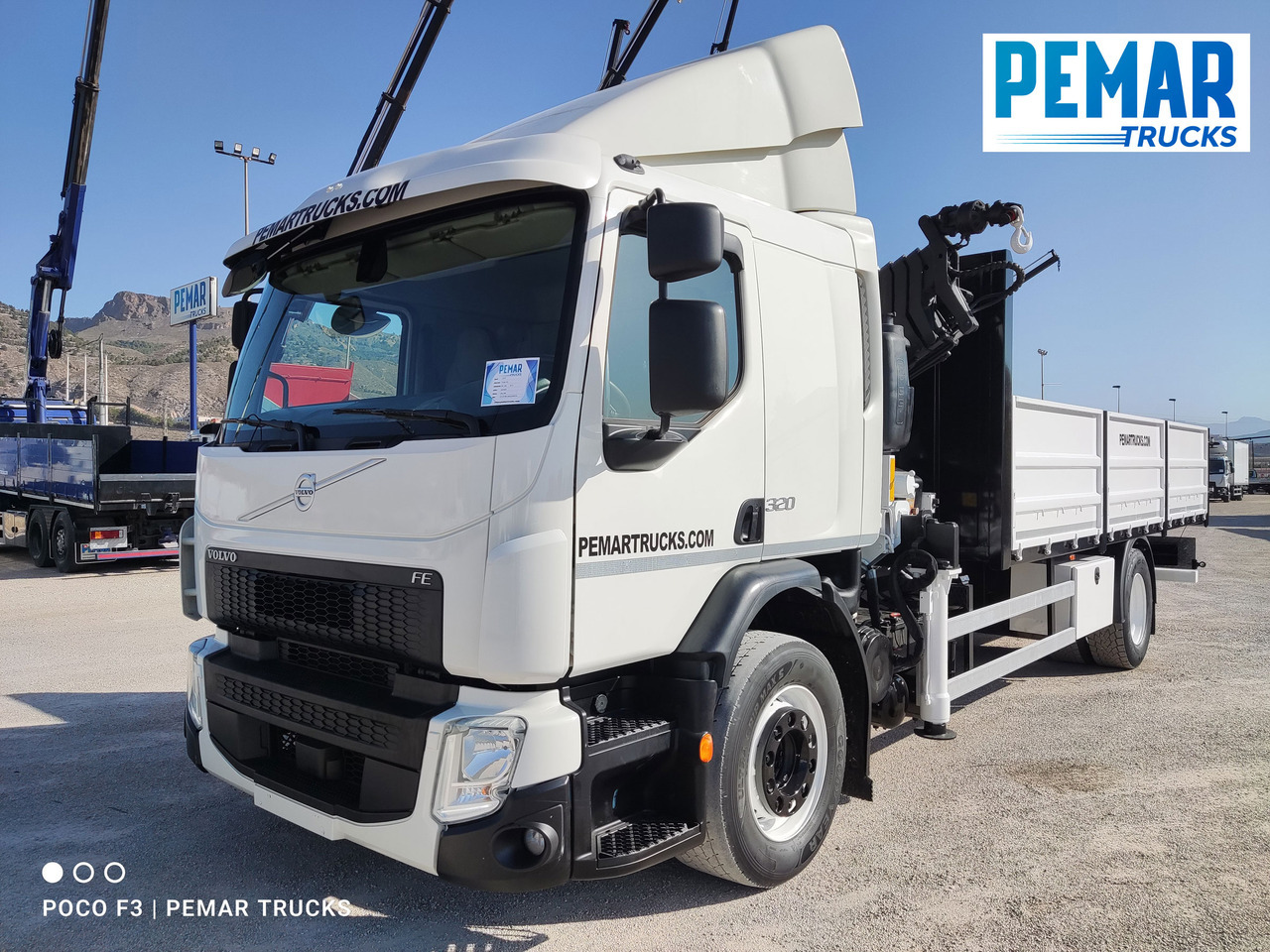 Camião grua VOLVO FE 320 GRUA CAJA FIJA 18T EURO 6: foto 27