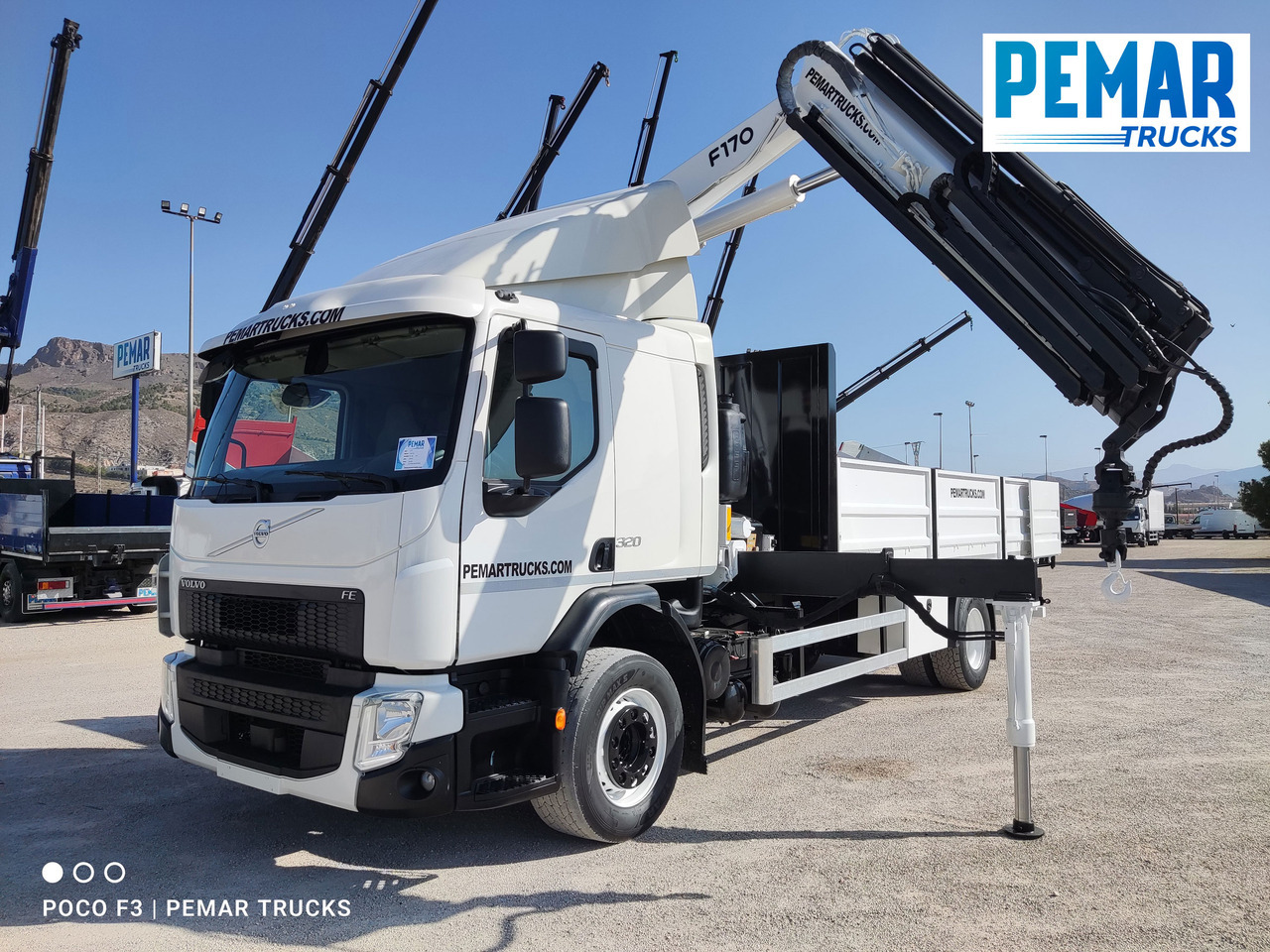 Camião grua VOLVO FE 320 GRUA CAJA FIJA 18T EURO 6: foto 10