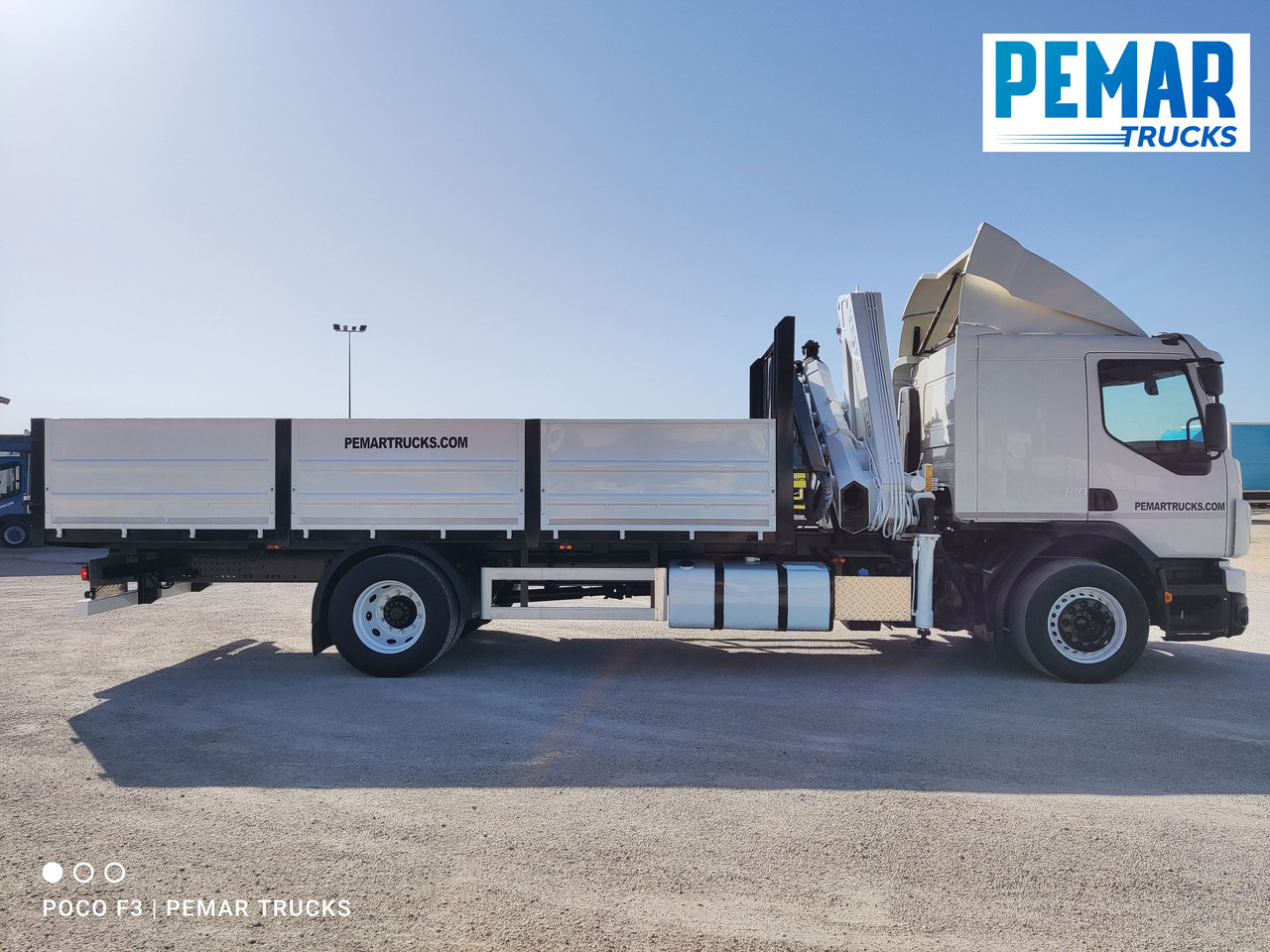 Camião grua VOLVO FE 320 GRUA CAJA FIJA 18T EURO 6: foto 30