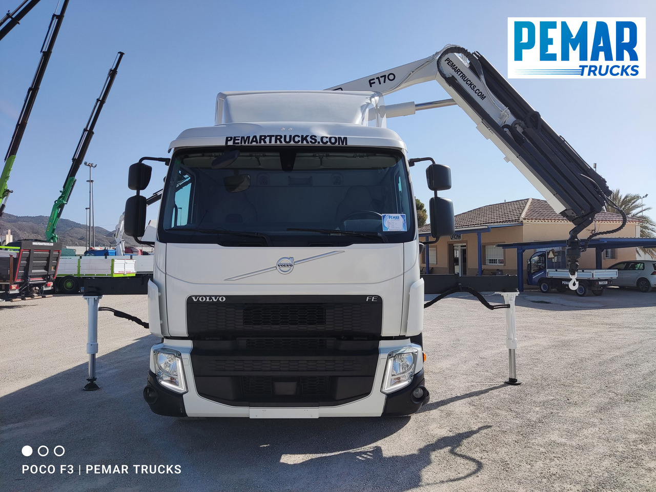 Camião grua VOLVO FE 320 GRUA CAJA FIJA 18T EURO 6: foto 11