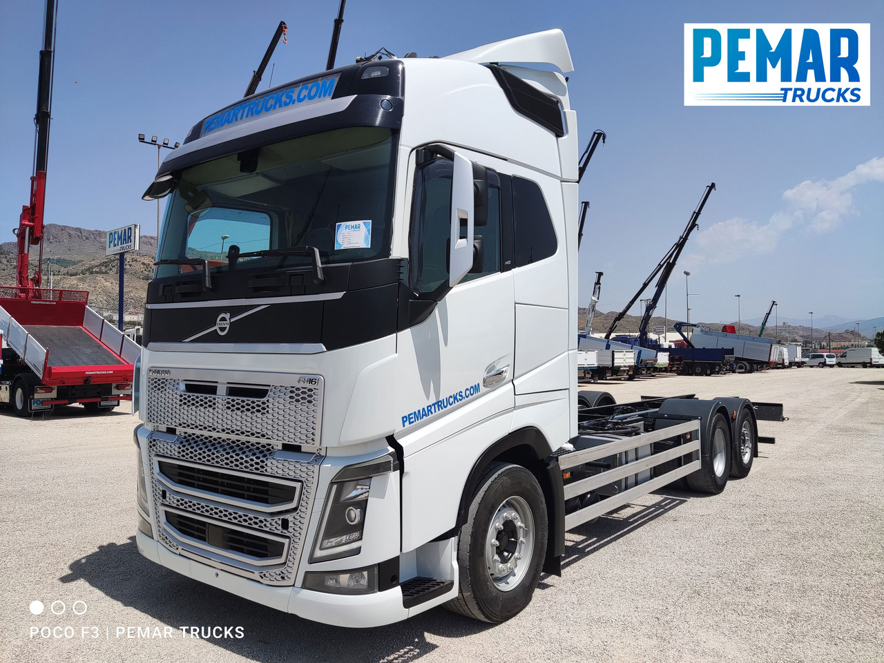 VOLVO FH16 750 6X2 CHASIS EURO 6 - Camião chassi: foto 1 VOLVO FH16 750 6X2 CHASIS EURO 6 - Camião chassi: foto 1