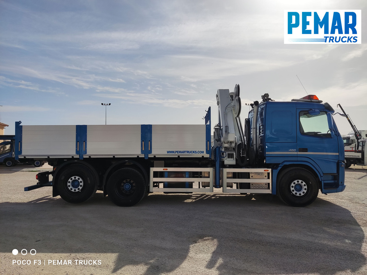 VOLVO FM 400 6X2 GRUA PALFINGER PK 23002 BASCULANTE - Camião basculante, Camião grua: foto 5 VOLVO FM 400 6X2 GRUA PALFINGER PK 23002 BASCULANTE - Camião basculante, Camião grua: foto 5