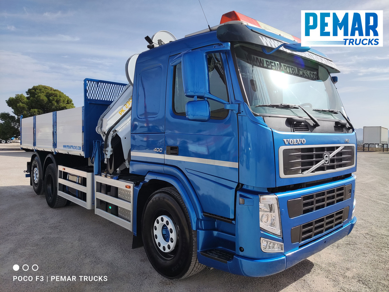 VOLVO FM 400 6X2 GRUA PALFINGER PK 23002 BASCULANTE - Camião basculante, Camião grua: foto 4 VOLVO FM 400 6X2 GRUA PALFINGER PK 23002 BASCULANTE - Camião basculante, Camião grua: foto 4