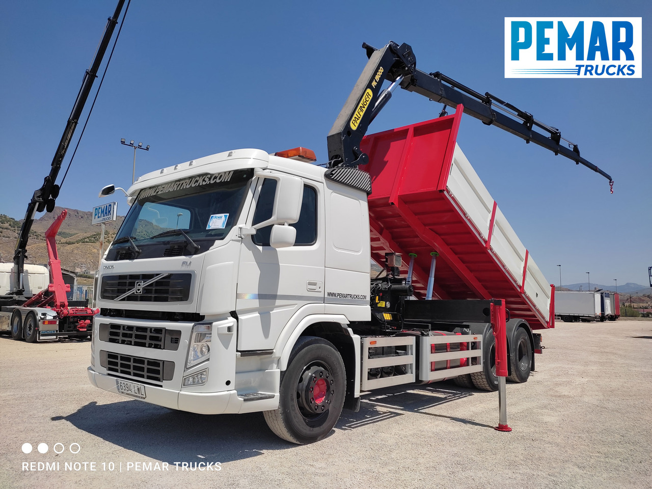 VOLVO FM 440 6X4 GRUA BASCULANTE - Camião basculante, Camião grua: foto 1 VOLVO FM 440 6X4 GRUA BASCULANTE - Camião basculante, Camião grua: foto 1