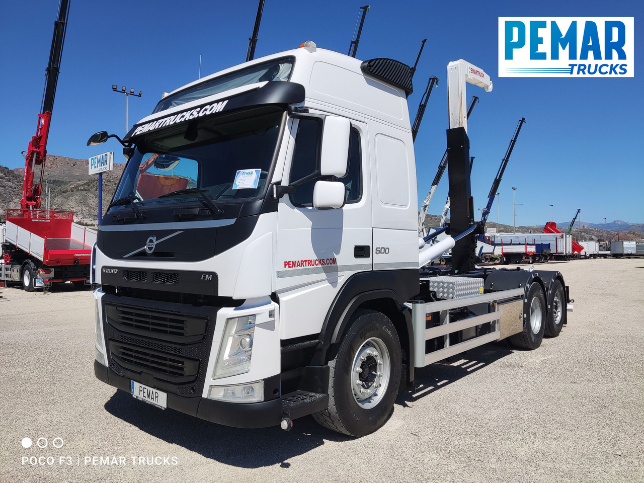 VOLVO FM 500 6X2 GANCHO MULTILIFT - Camião transportador de contêineres/ Caixa móvel: foto 1 VOLVO FM 500 6X2 GANCHO MULTILIFT - Camião transportador de contêineres/ Caixa móvel: foto 1