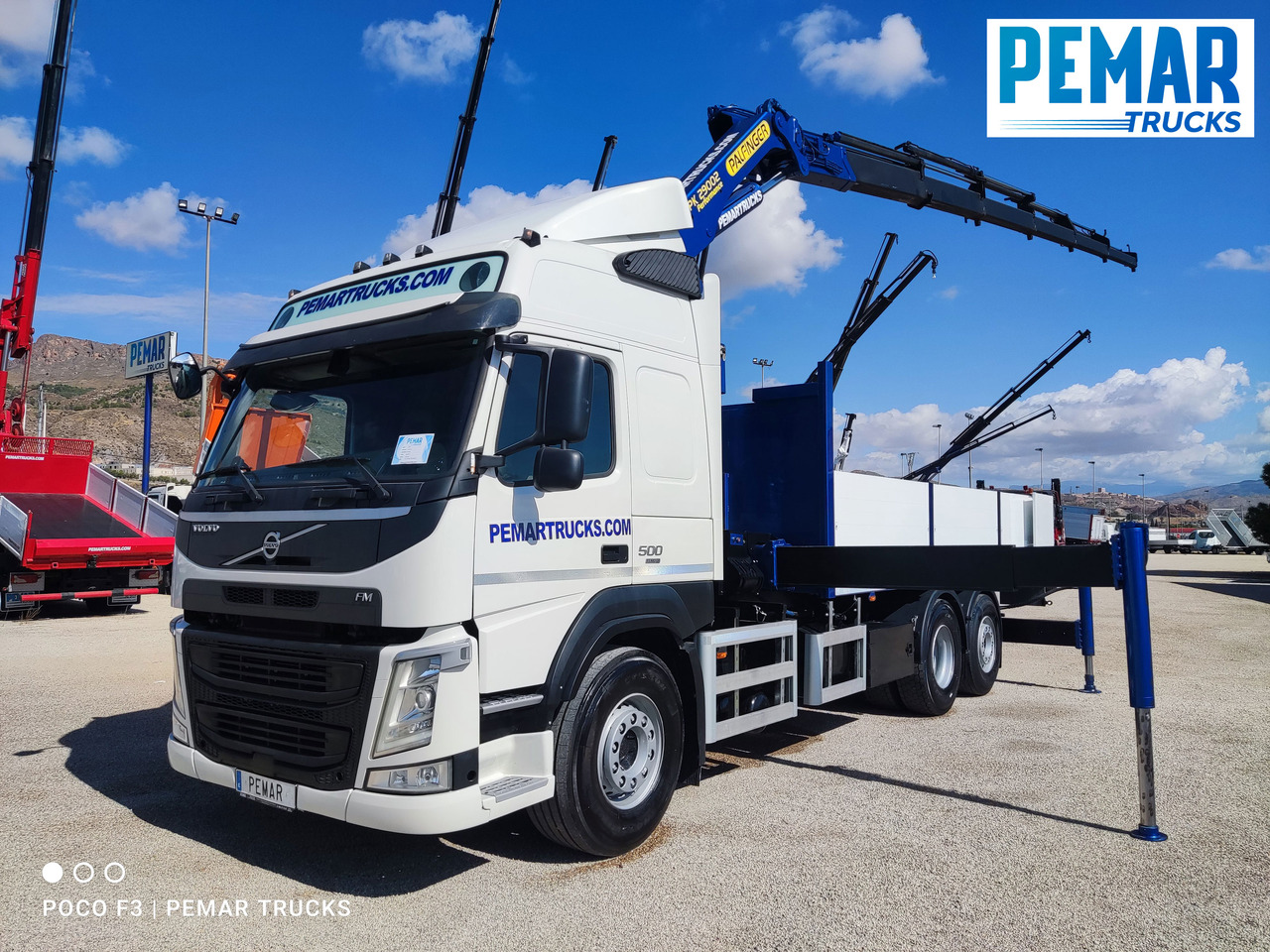 VOLVO FM 500 6X2 GRUA CAJA FIJA - Camião grua: foto 1 VOLVO FM 500 6X2 GRUA CAJA FIJA - Camião grua: foto 1