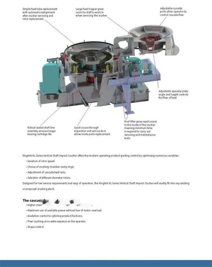 Kinglink KL10 Artificial Sand Making Equipment - Britador: foto 4 Kinglink KL10 Artificial Sand Making Equipment - Britador: foto 4