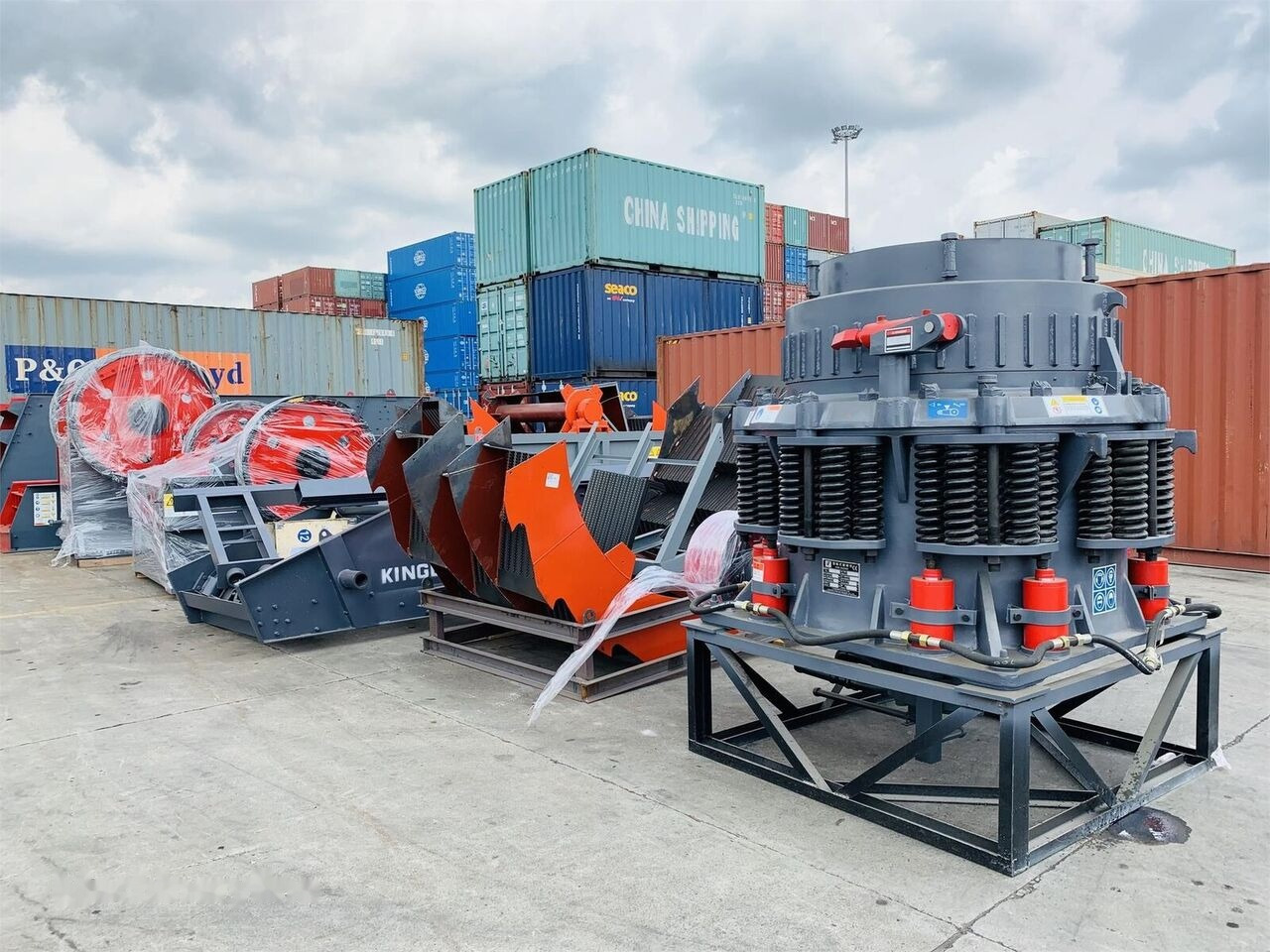 Kinglink KLM1000 Basalt/Granite Stone Cone Crusher | Asphalt batching - Britador de cone: foto 2 Kinglink KLM1000 Basalt/Granite Stone Cone Crusher | Asphalt batching - Britador de cone: foto 2