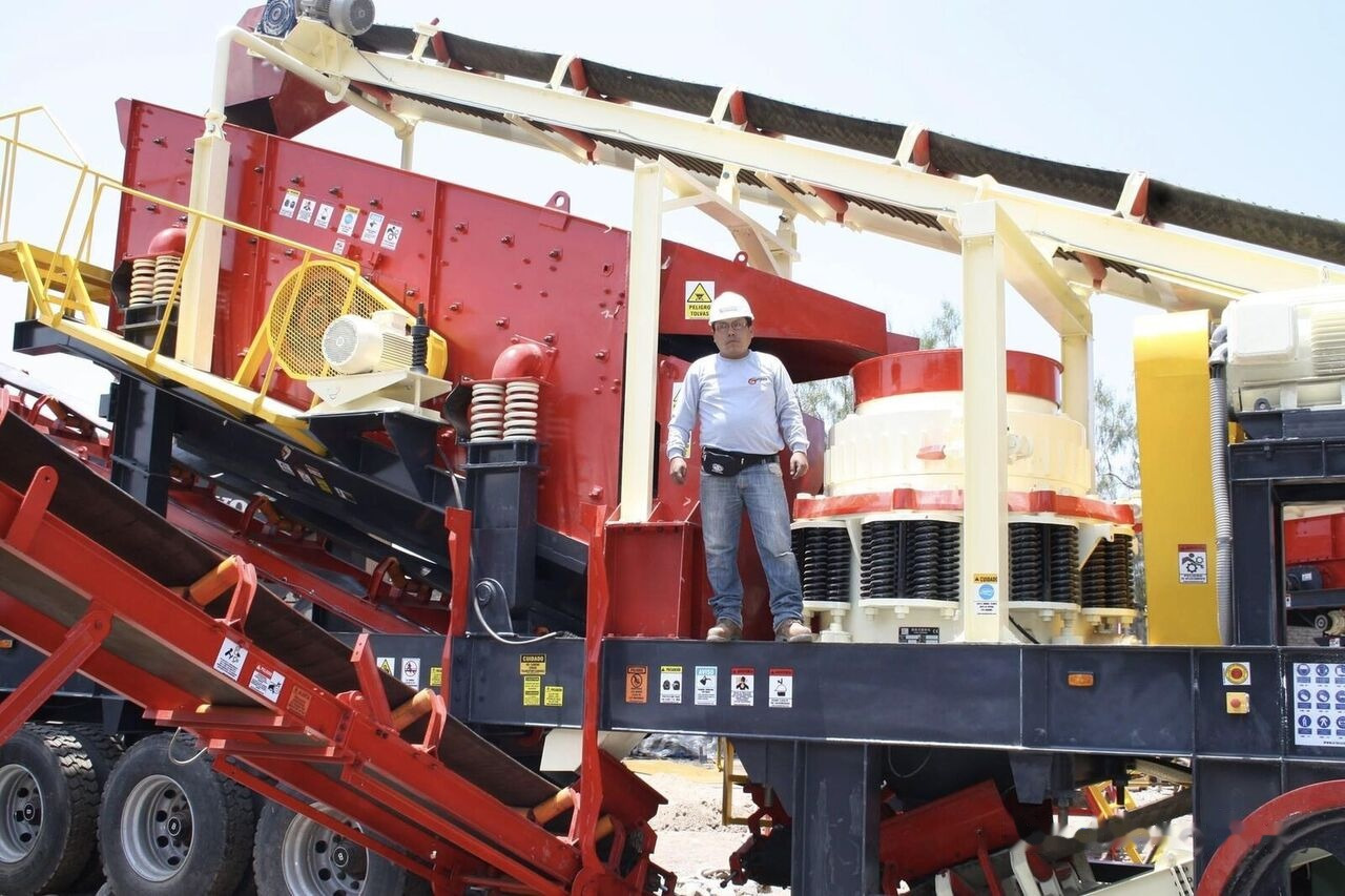 Kinglink MOBILE CONE CRUSHER & VIBRATING SCREEN PLANT 100TPH - Peneira vibratória: foto 1 Kinglink MOBILE CONE CRUSHER & VIBRATING SCREEN PLANT 100TPH - Peneira vibratória: foto 1