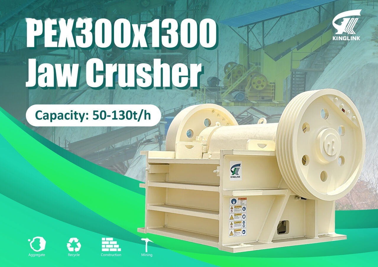 Kinglink PEX1251 | PEX300x1300 Secondary Stone Jaw Crusher - Britador de mandíbula: foto 1 Kinglink PEX1251 | PEX300x1300 Secondary Stone Jaw Crusher - Britador de mandíbula: foto 1