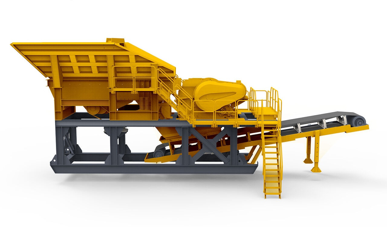 Kinglink Skid Mounted Portable Jaw Crusher Plant - Britadeira móvel: foto 1 Kinglink Skid Mounted Portable Jaw Crusher Plant - Britadeira móvel: foto 1