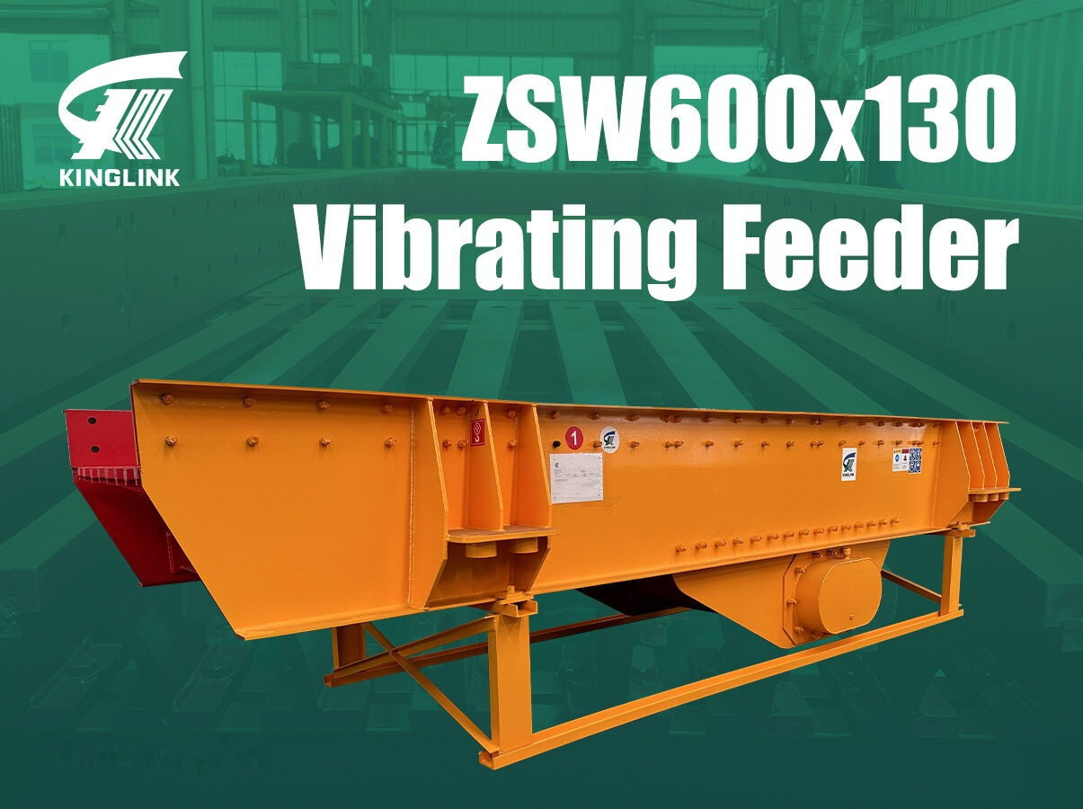 Kinglink Vibrating Grizzly Feeder 5220 | Stone Crushing Plant - Britador: foto 1 Kinglink Vibrating Grizzly Feeder 5220 | Stone Crushing Plant - Britador: foto 1