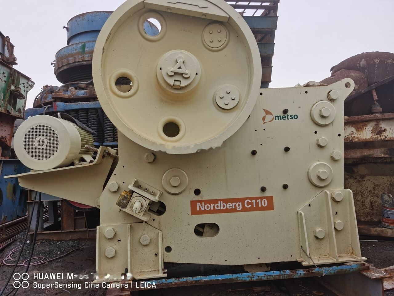 Nordberg Metso Original C110 Jaw Crusher - Britador de mandíbula: foto 4 Nordberg Metso Original C110 Jaw Crusher - Britador de mandíbula: foto 4