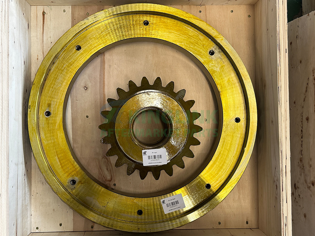 KINGLINK Copper Alloy Drive Gear 1036829652 1036829635 For HP200 Cone Crusher - Peça de reposição por Máquina de construção: foto 1 KINGLINK Copper Alloy Drive Gear 1036829652 1036829635 For HP200 Cone Crusher - Peça de reposição por Máquina de construção: foto 1