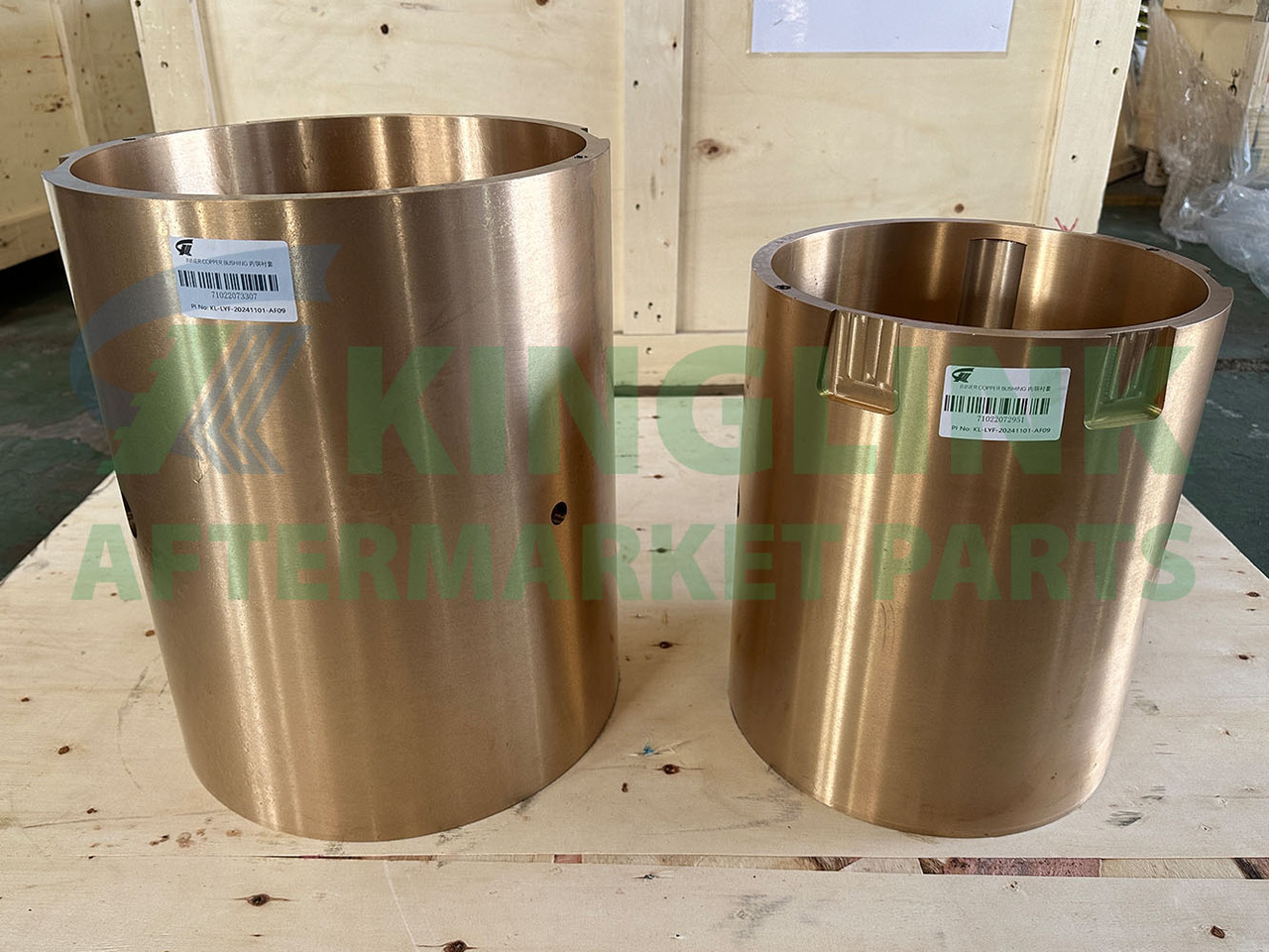 KINGLINK Copper Alloy Inner Eccentric Bushing 1022072951For HP200 Cone Crusher - Peça de reposição por Máquina de construção: foto 1 KINGLINK Copper Alloy Inner Eccentric Bushing 1022072951For HP200 Cone Crusher - Peça de reposição por Máquina de construção: foto 1