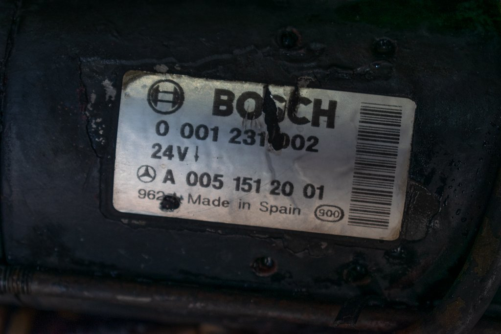 BOSCH FOR MERCEDES ATEGO - Motor de arranque por Camião: foto 2 BOSCH FOR MERCEDES ATEGO - Motor de arranque por Camião: foto 2