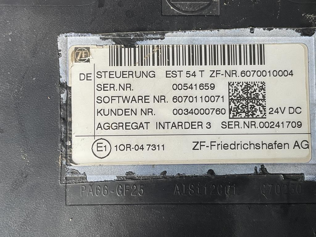 ZF INTARDER 3 - 6070010004 - Centralina electrónica por Camião: foto 2 ZF INTARDER 3 - 6070010004 - Centralina electrónica por Camião: foto 2