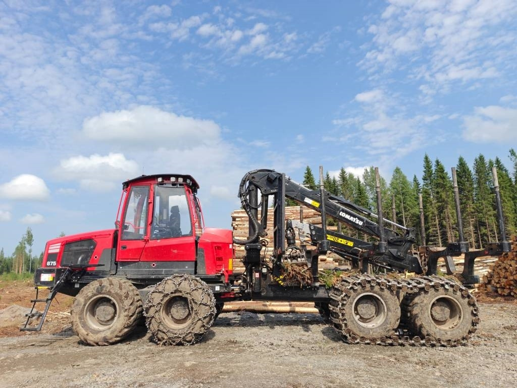 Komatsu 875 - Forwarder: foto 2 Komatsu 875 - Forwarder: foto 2