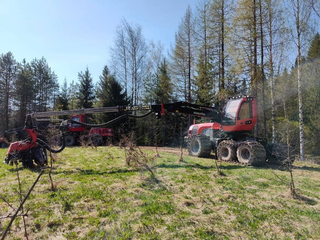 Harvester Komatsu 901: foto 9