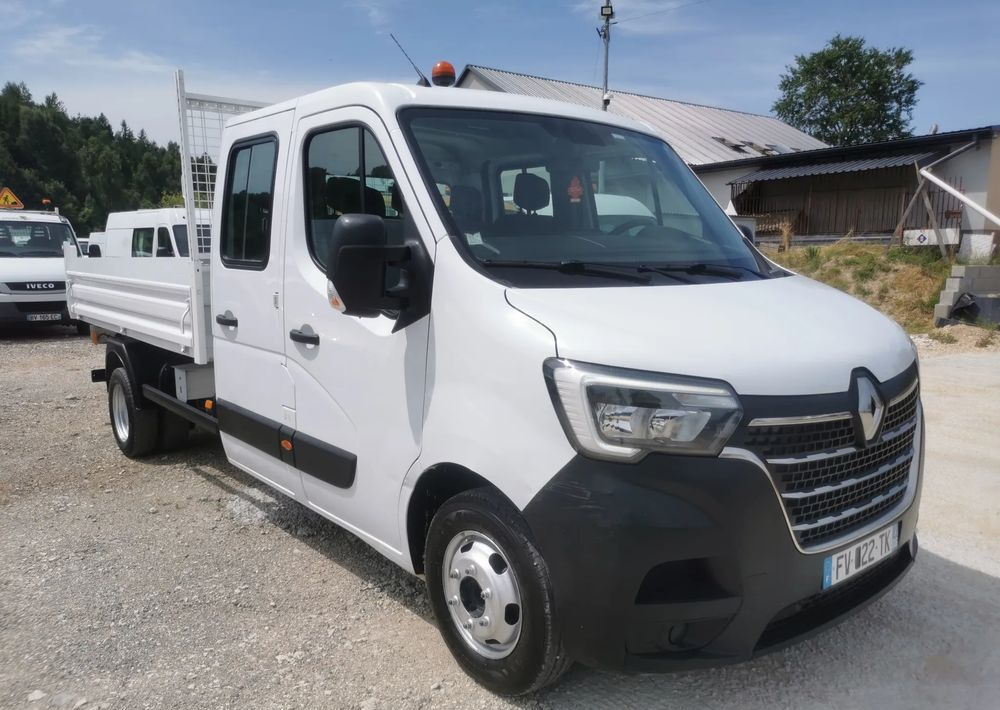 Carrinha basculante Renault Master 2.3dCi-130KM Brygadówka wywrotka 48.800km przebieg kiper doka Dubel klimatyzacja: foto 15