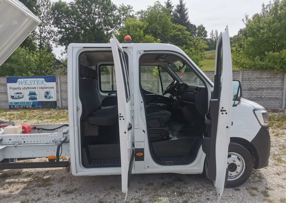 Carrinha basculante Renault Master 2.3dCi-130KM Brygadówka wywrotka 48.800km przebieg kiper doka Dubel klimatyzacja: foto 10