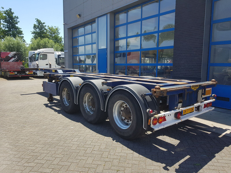 Broshuis 3 UCC-39/45 Eu Multichassis Liftas - Semi-reboque transportador de contêineres/ Caixa móvel: foto 4 Broshuis 3 UCC-39/45 Eu Multichassis Liftas - Semi-reboque transportador de contêineres/ Caixa móvel: foto 4