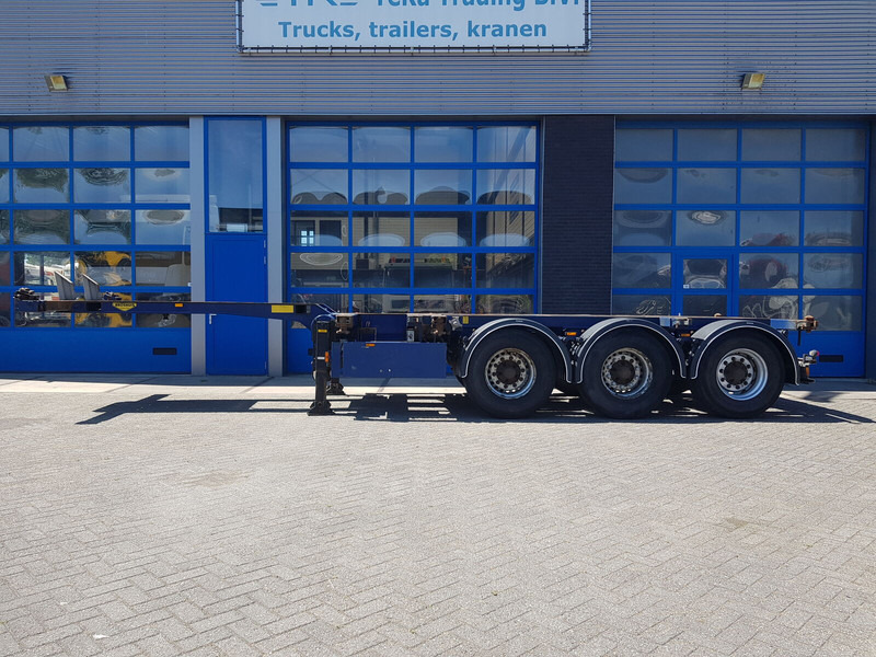 Broshuis 3 UCC-39/45 Eu Multichassis Liftas - Semi-reboque transportador de contêineres/ Caixa móvel: foto 3 Broshuis 3 UCC-39/45 Eu Multichassis Liftas - Semi-reboque transportador de contêineres/ Caixa móvel: foto 3
