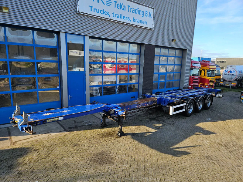 D-Tec FT-43-03V Multichassis BPW disc Gescoopeerd Apk 7-2026 - Semi-reboque transportador de contêineres/ Caixa móvel: foto 1 D-Tec FT-43-03V Multichassis BPW disc Gescoopeerd Apk 7-2026 - Semi-reboque transportador de contêineres/ Caixa móvel: foto 1