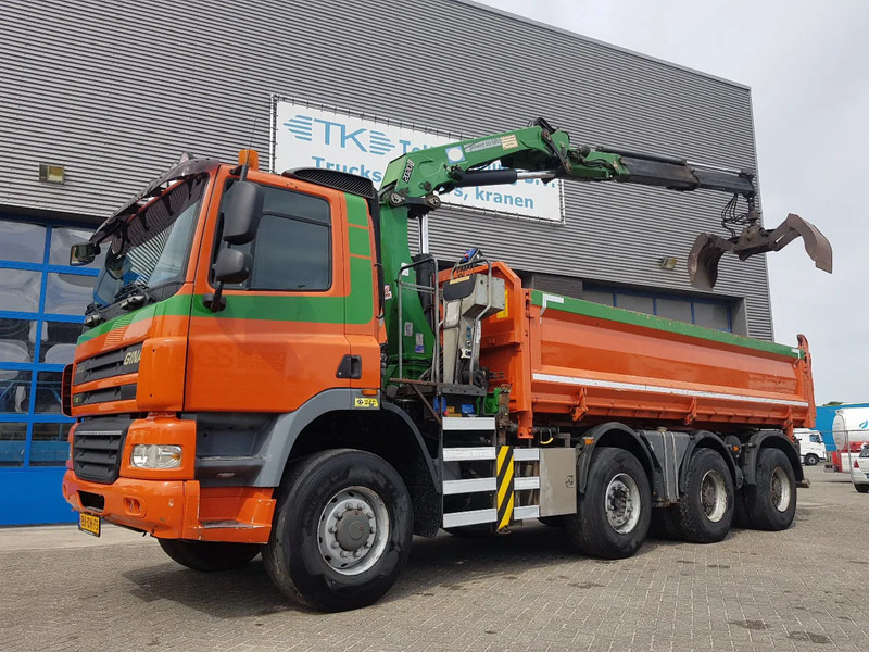 Ginaf X 4343 TS 8x6 Kipper kraan HMF 2020 - Camião basculante: foto 1 Ginaf X 4343 TS 8x6 Kipper kraan HMF 2020 - Camião basculante: foto 1