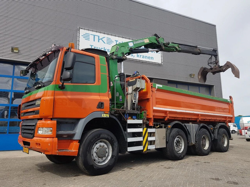 Ginaf X 4343 TS 8x6 Kipper kraan HMF 2020 - Camião basculante: foto 1 Ginaf X 4343 TS 8x6 Kipper kraan HMF 2020 - Camião basculante: foto 1
