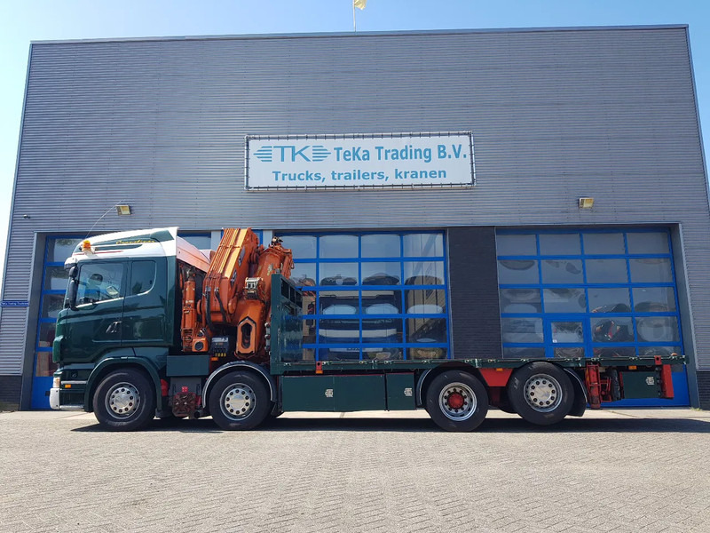 Scania R420 8x2 HIAB 800E-7 Hipro 80 ton/meter Winch Retarder - Camião grua: foto 5 Scania R420 8x2 HIAB 800E-7 Hipro 80 ton/meter Winch Retarder - Camião grua: foto 5